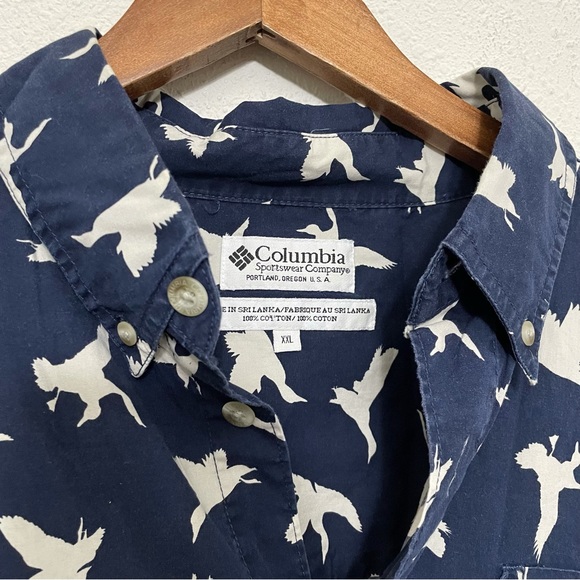Vintage Columbia Long Sleeve Duck Shirt XXL - Picture 3 of 4